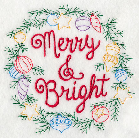 Merry & Bright Wreath
