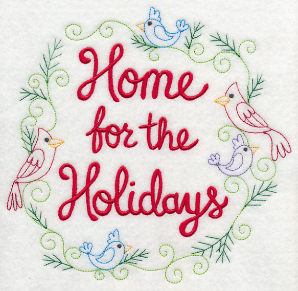 Home for the Holidays Wreath