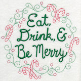 Eat, Drink, & Be Merry Wreath