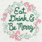 Eat, Drink, & Be Merry Wreath