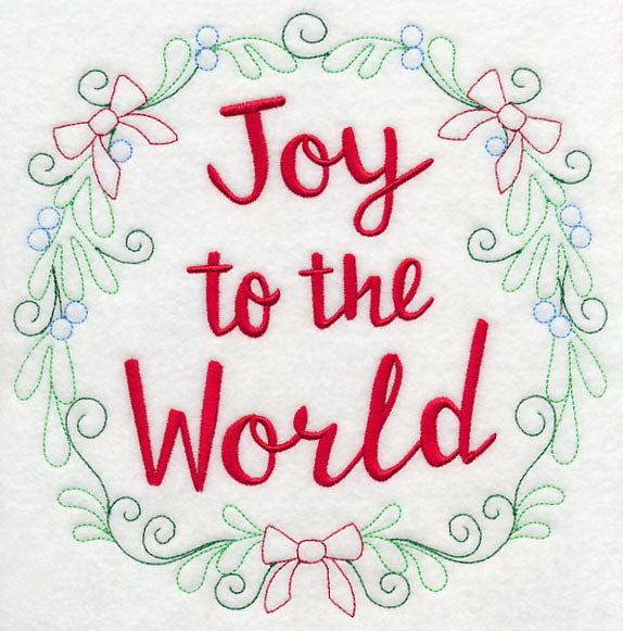 Joy to the World Wreath