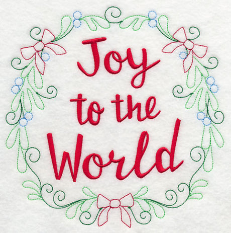 Joy to the World Wreath