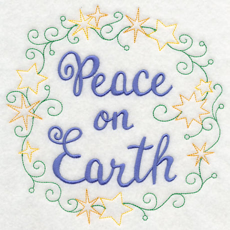Peace on Earth Wreath