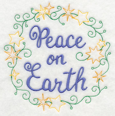Peace on Earth Wreath