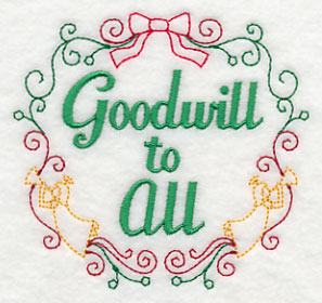 Goodwill to All Wreath