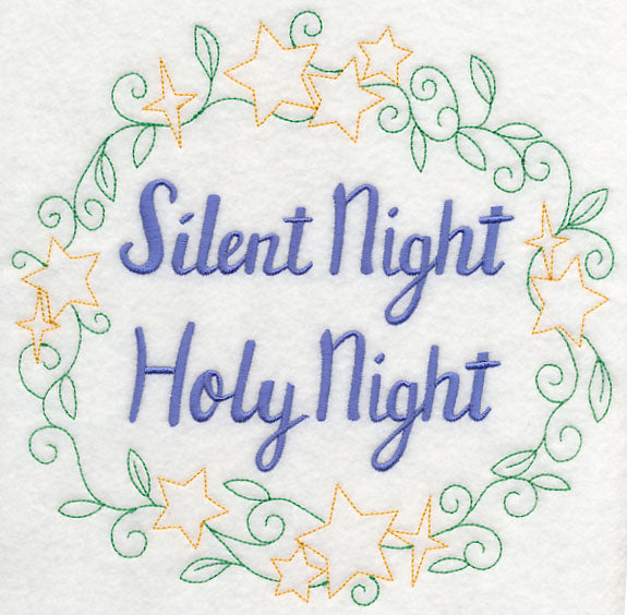 Silent Night, Holy Night Wreath