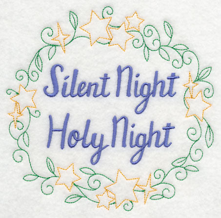 Silent Night, Holy Night Wreath