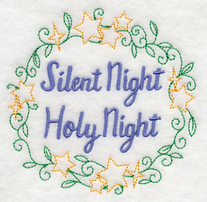 Silent Night, Holy Night Wreath