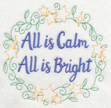 All is Calm, All is Bright Wreath
