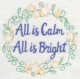 All is Calm, All is Bright Wreath
