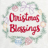 Christmas Blessings Wreath