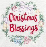 Christmas Blessings Wreath