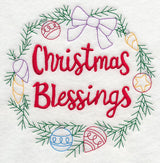 Christmas Blessings Wreath