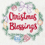 Christmas Blessings Wreath