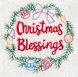 Christmas Blessings Wreath