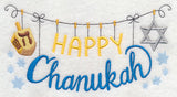 Happy Chanukah Clothesline