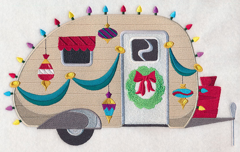 Christmas Canned Ham Trailer