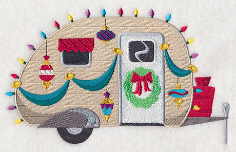 Christmas Canned Ham Trailer