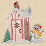 Winter Outhouse - Hers