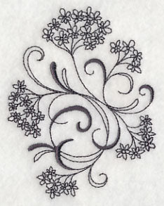 Inky Queen Anne's Lace