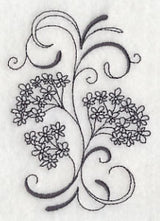 Inky Queen Anne's Lace Spray