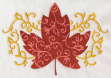 Elegant Filigree Maple Leaf