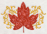 Elegant Filigree Maple Leaf