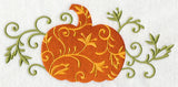 Elegant Filigree Pumpkin