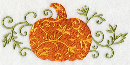 Elegant Filigree Pumpkin