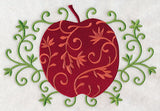 Elegant Filigree Apple