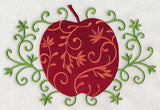 Elegant Filigree Apple