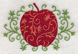 Elegant Filigree Apple