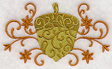 Elegant Filigree Acorn