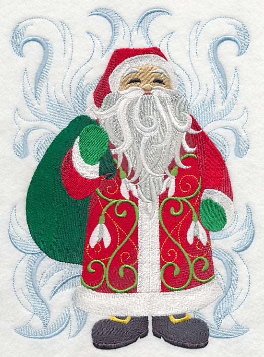 Santa Claus with Frosty Baroque