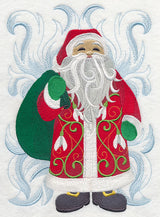 Santa Claus with Frosty Baroque