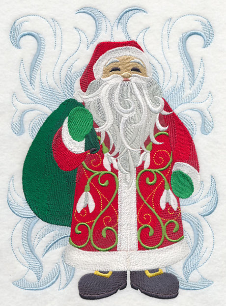 Santa Claus with Frosty Baroque