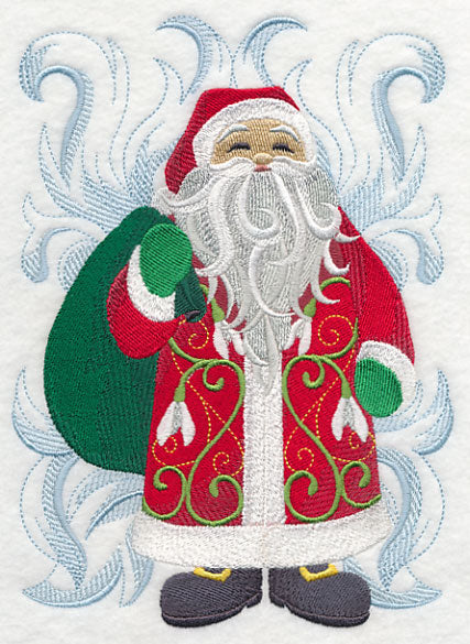 Santa Claus with Frosty Baroque