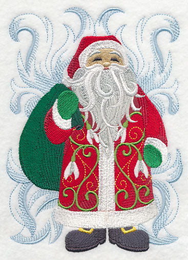 Santa Claus with Frosty Baroque