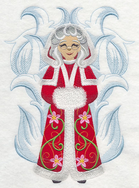 Mrs. Claus with Frosty Baroque