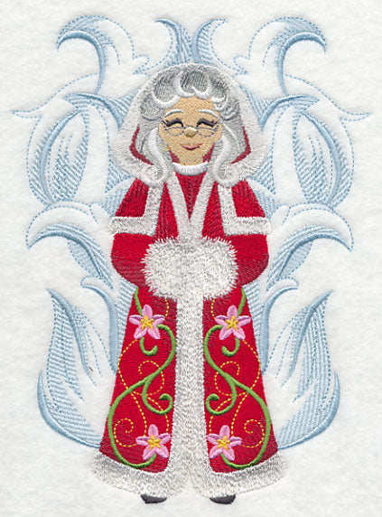 Mrs. Claus with Frosty Baroque