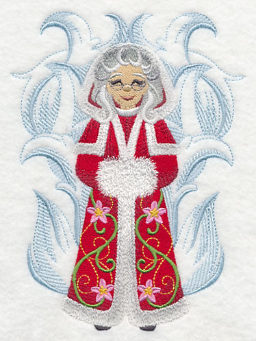 Mrs. Claus with Frosty Baroque