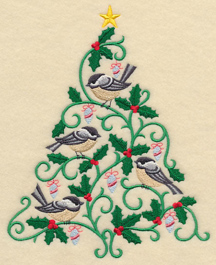 O Christmas Tweet - Chickadees