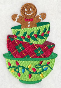 Christmas Baking Stack