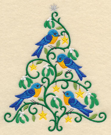 O Christmas Tweet - Bluebirds