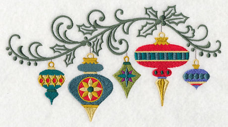 Christmas Ornament Filigree Spray