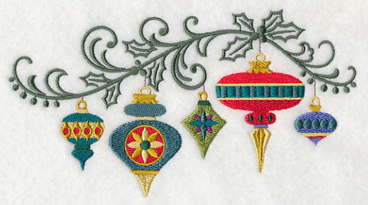 Christmas Ornament Filigree Spray