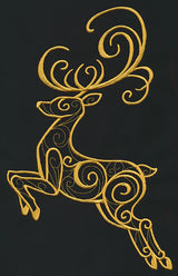 Filigree Reindeer (Goldwork)