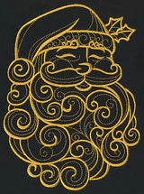 Filigree Santa Claus (Goldwork)