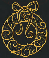 Filigree Wreath (Goldwork)