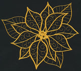 Filigree Poinsettia (Goldwork)